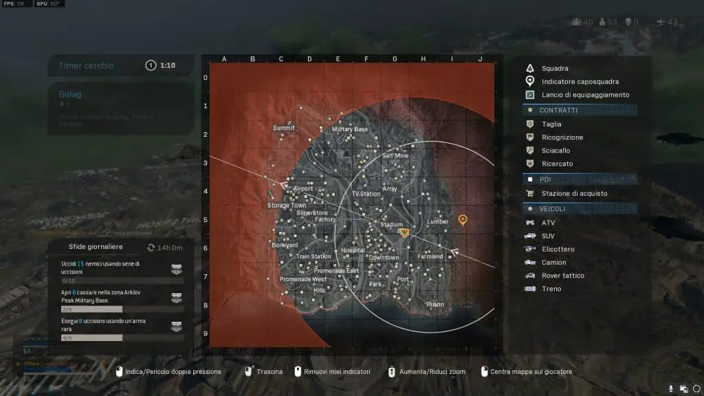 Warzone: come funziona la nuova modalità "Lotta di potere" 4 Warzone Lotta di potere mappa