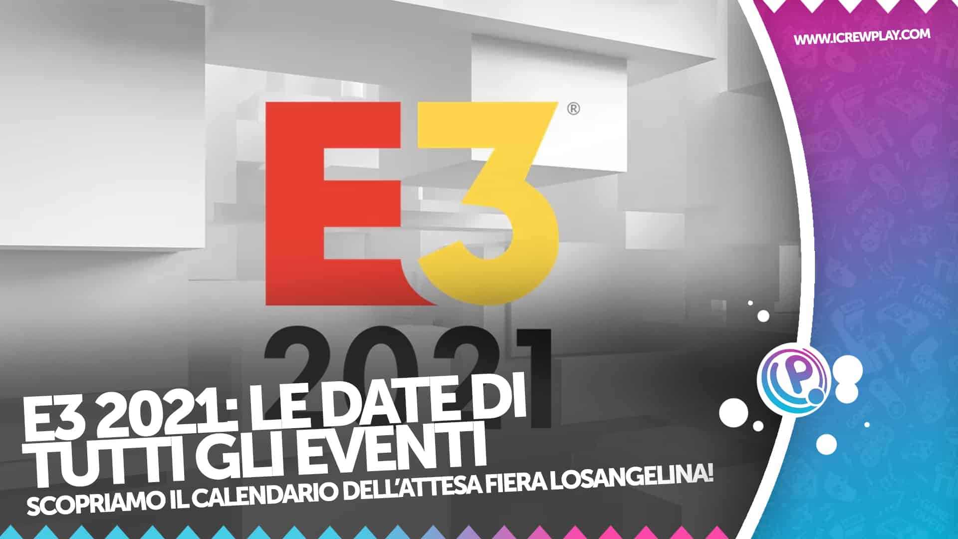 Calendario E3 2021