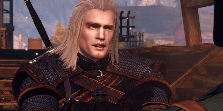 geralt as Henry Cavill