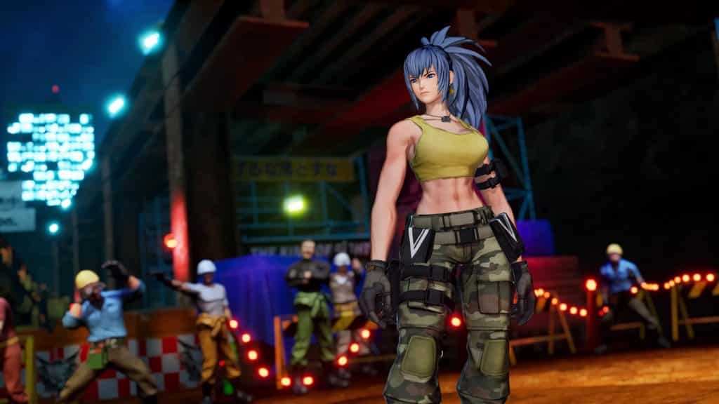 The king of fighters xv leona 01