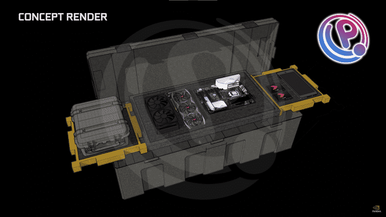 Pc da gaming ispirato agli shop presenti su cod warzone
