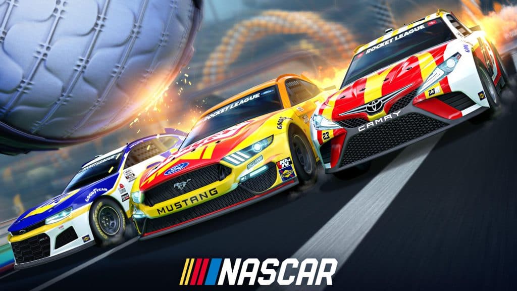 Rocket league nascar fan pack 2021