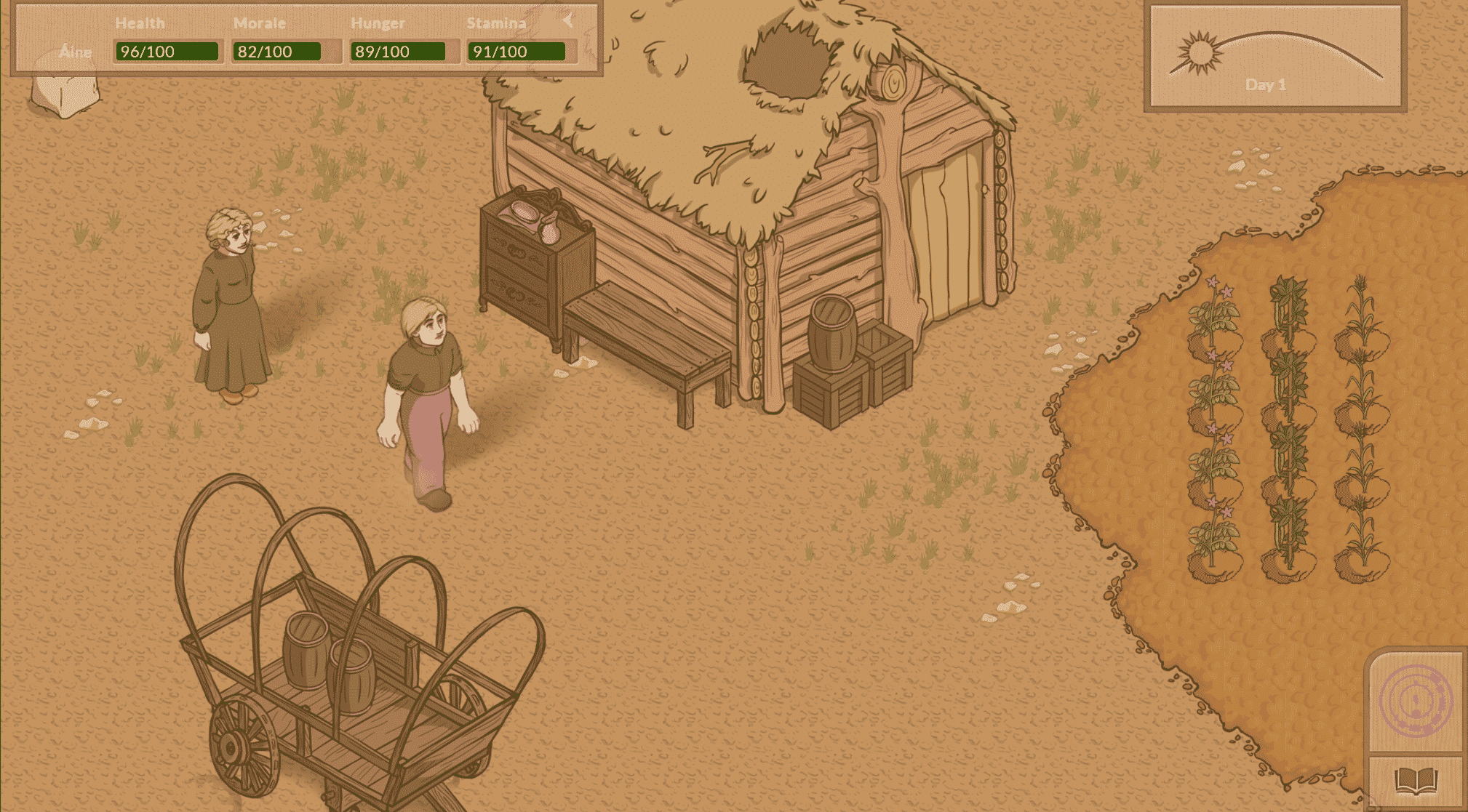 Veil of Dust: A Homesteading Game, diamo un primo sguardo 2