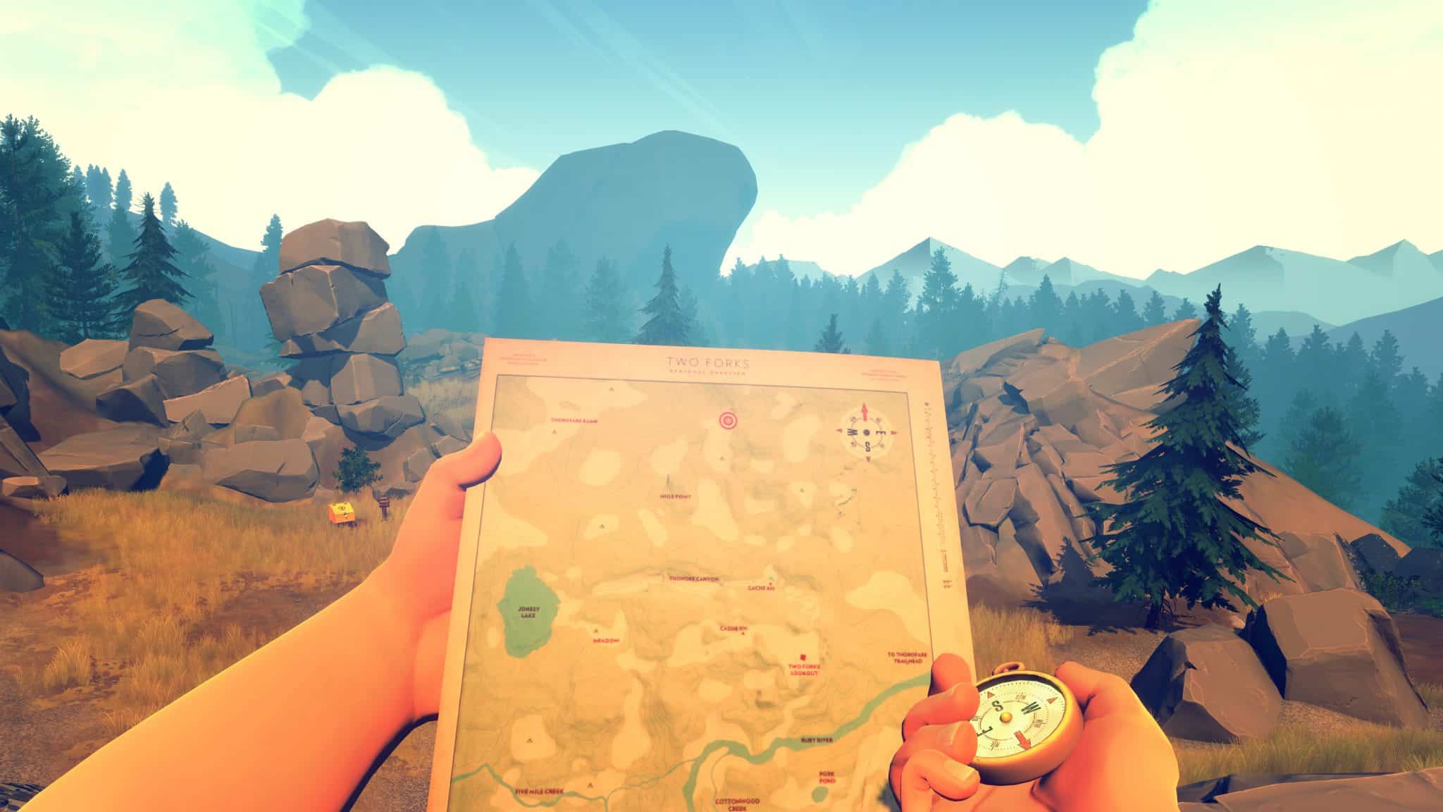 Walking Simulator Firewatch