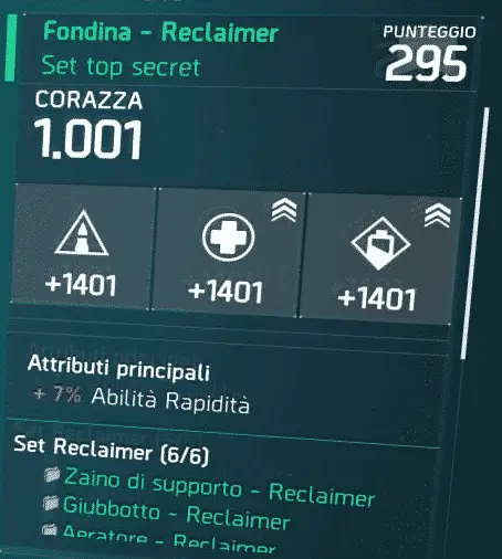 fondina reclaimer