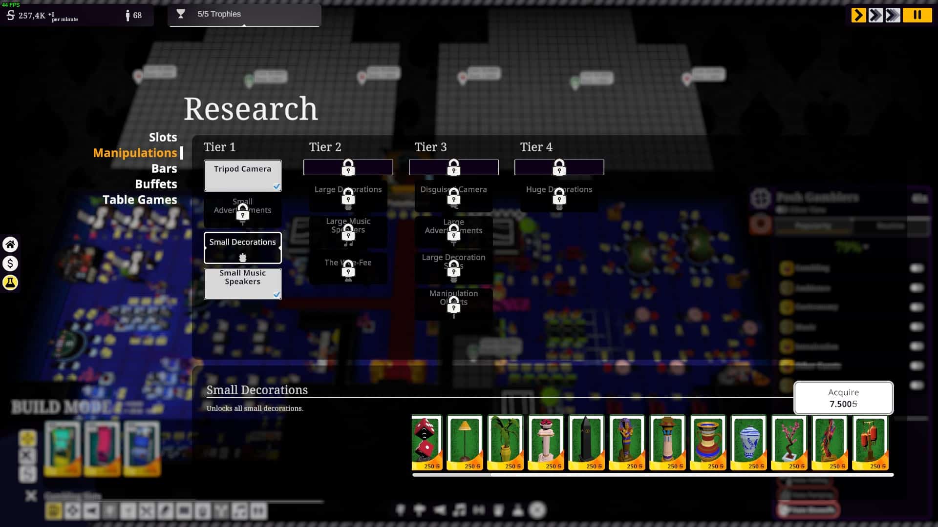 grand casino tycoon research table