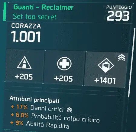 guanti reclaimer