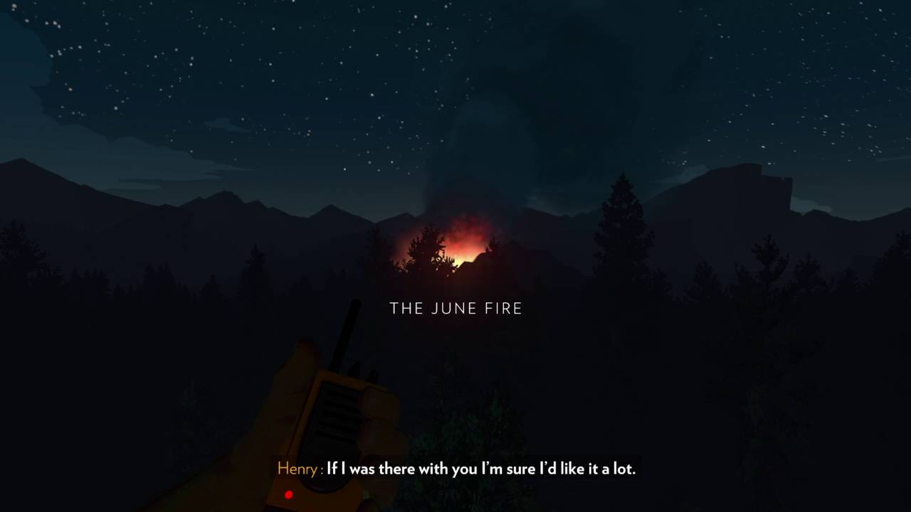 Walking Simulator Firewatch