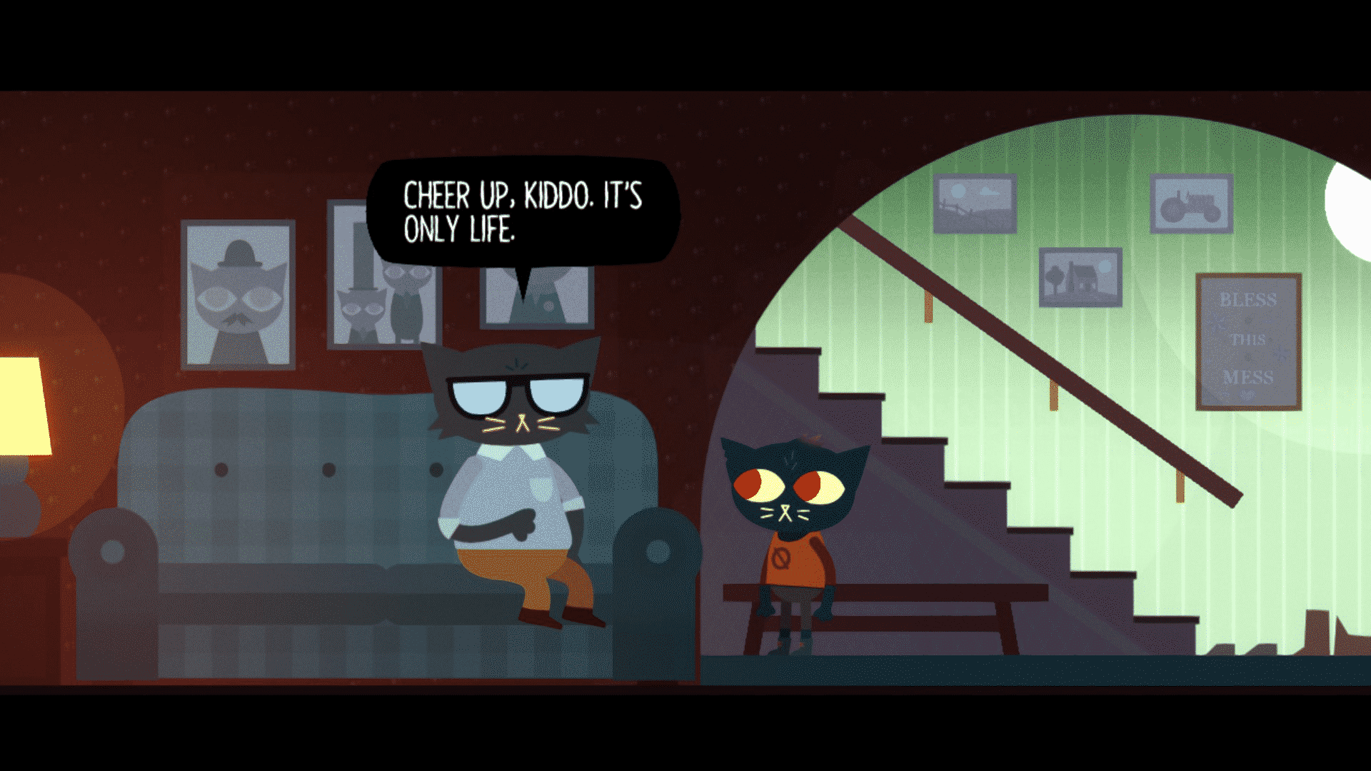 Walking Simulator Night in the Woods