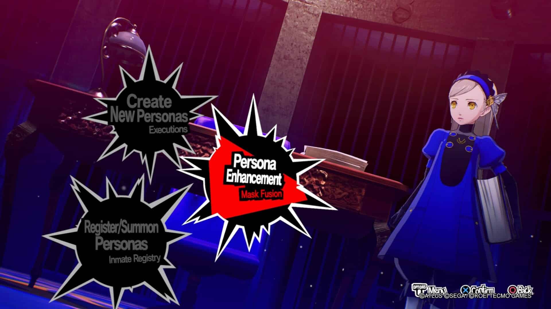 persona 5 strikers Stanza di Velluto