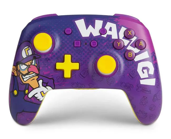 Waluigi nintendo switch pro controller