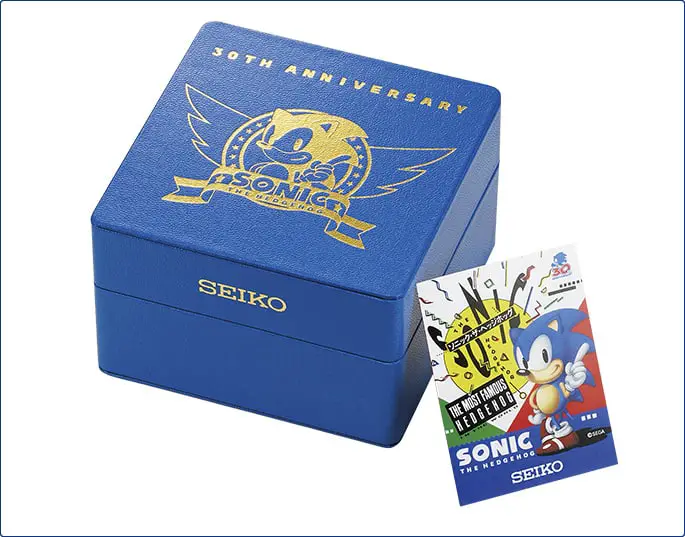 Sonic: in arrivo un orologio Seiko in edizione limitata
