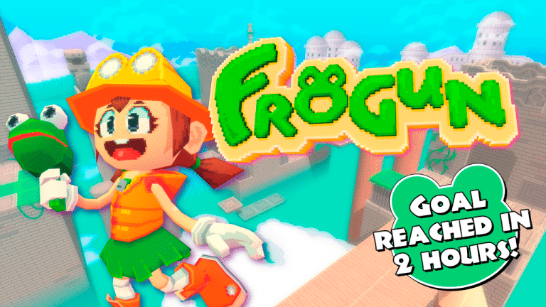 Frogun: kickstarter live per questo platform old-school