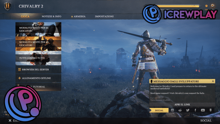 Chivalry 2, aggiornamenti gratuiti per i possessori del titolo