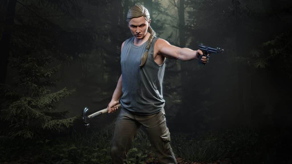 The last of us parte 2 - abby statua