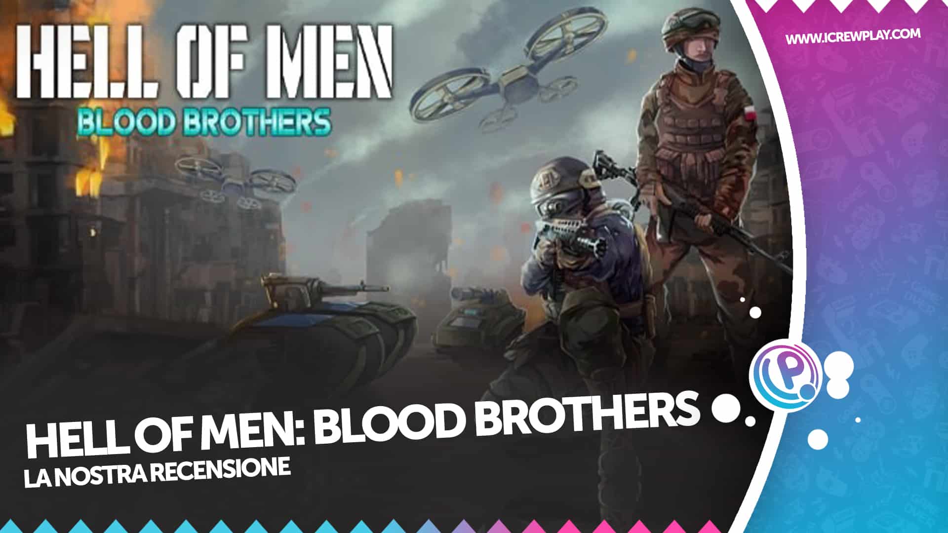 Copertina della recensione di Hell of Men: Blood Brothers