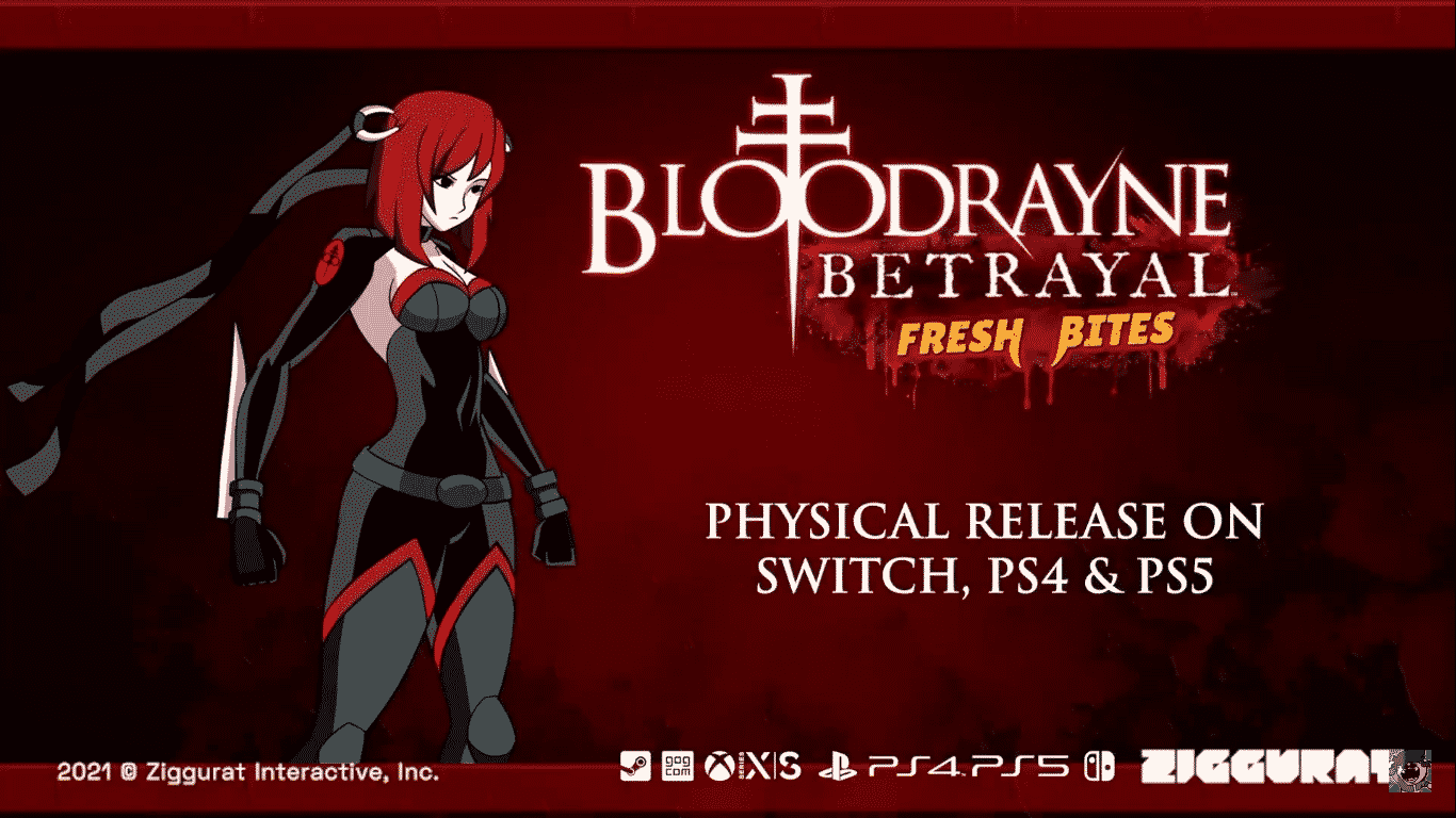 E3 2021: annunciato BloodRayne Betrayal Fresh Bites