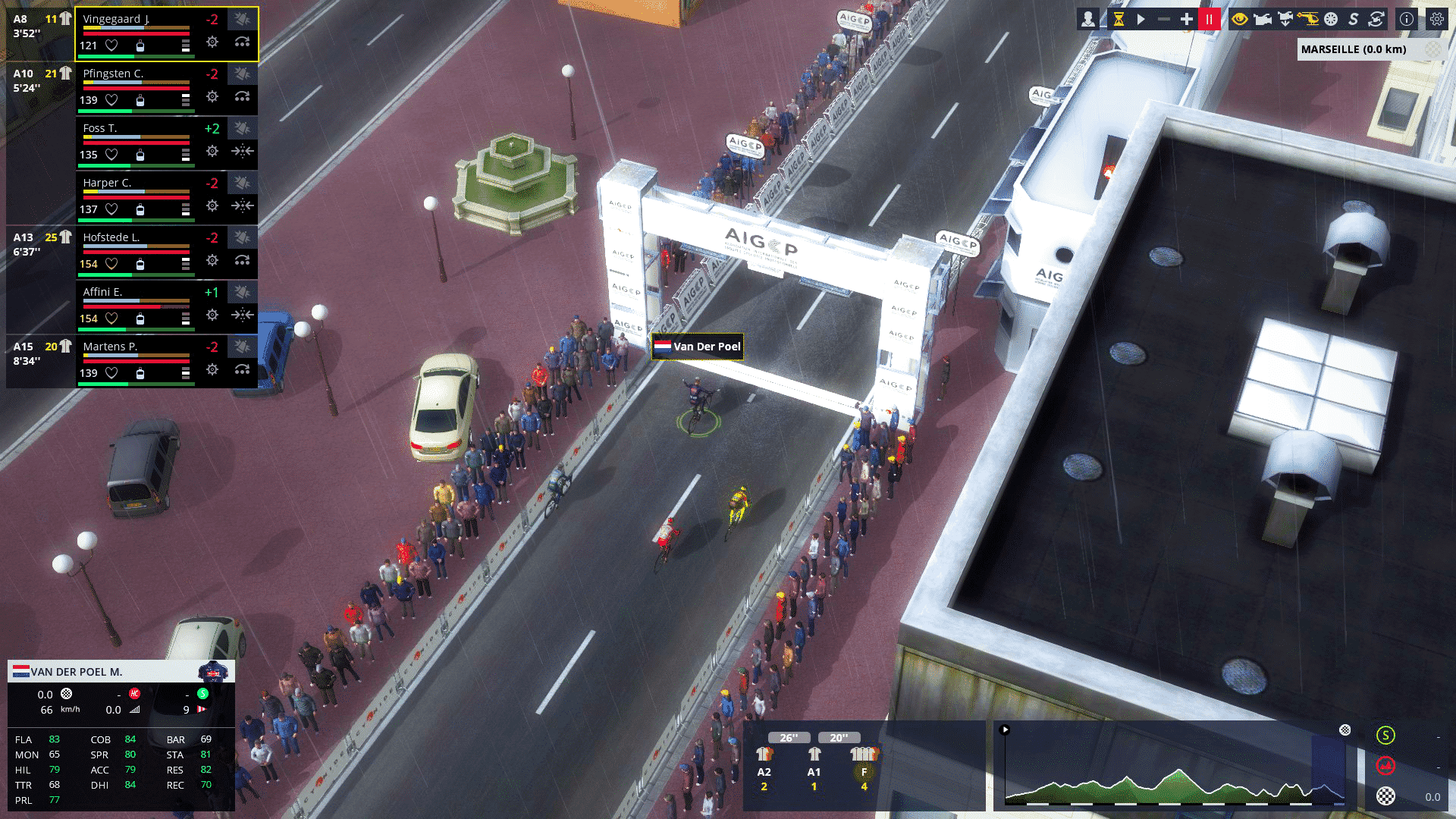 pro cycling manager 2021 screen