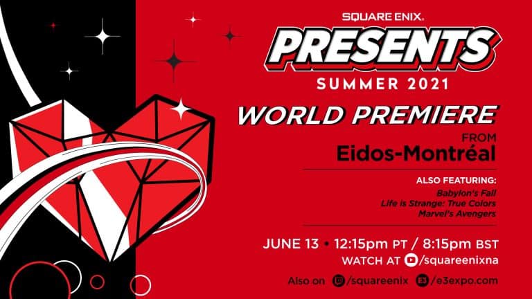 Square enix presents: evento programmato per il 13 giugno