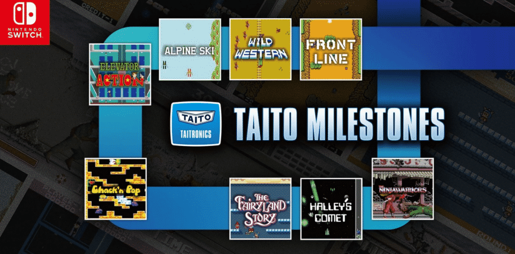 Taito milestones