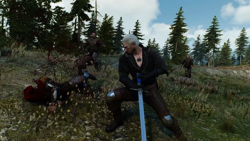 The Witcher 3 flanella