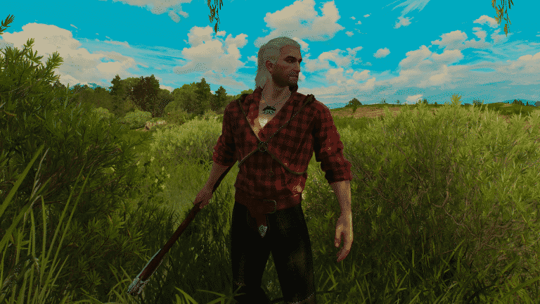 The witcher 3, grazie a una mod geralt può cambiare camicia
