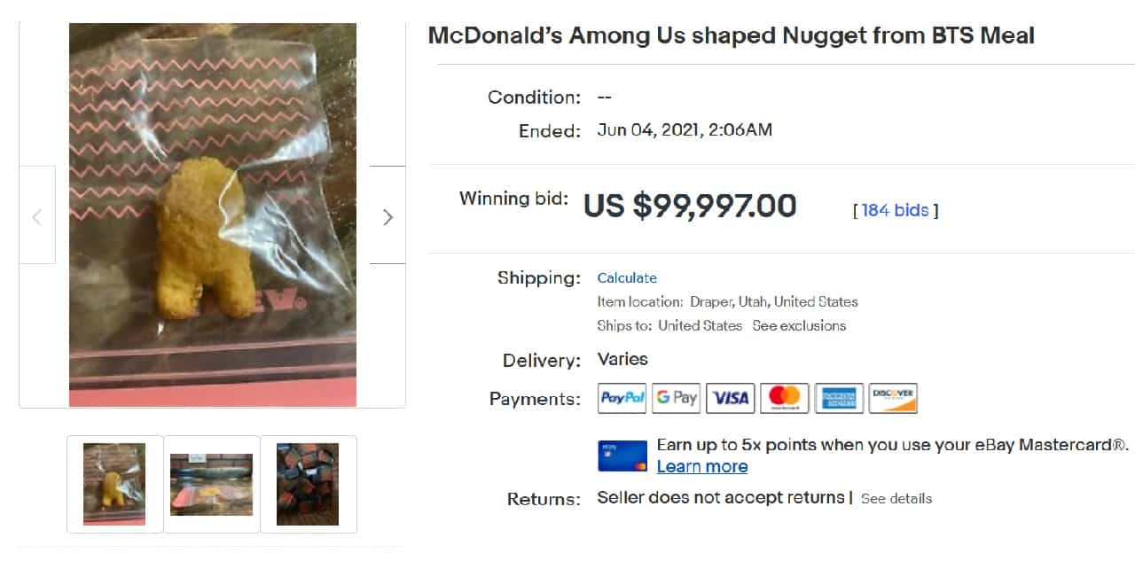 Among Us - Nugget eBay