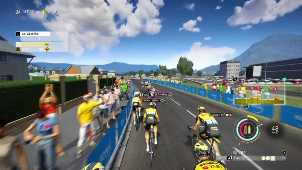 Screenshot da Tour de France 2021