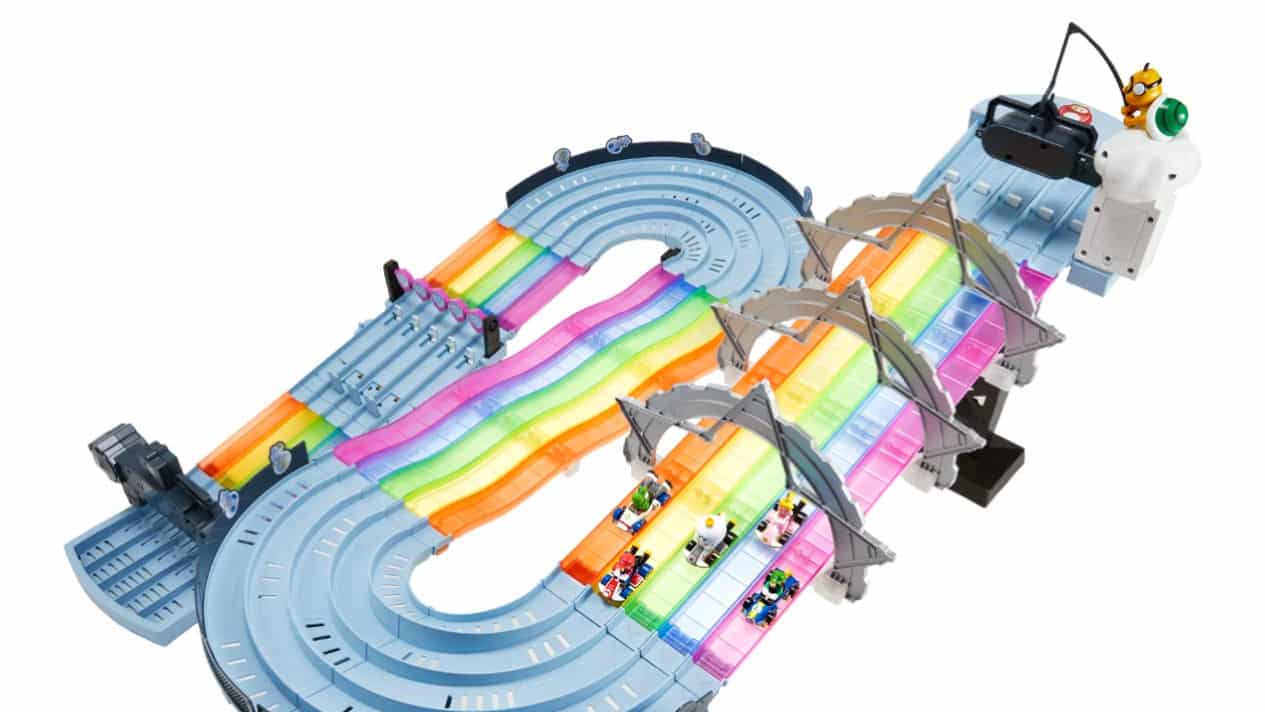 Mario kart hotwheels rainbow road