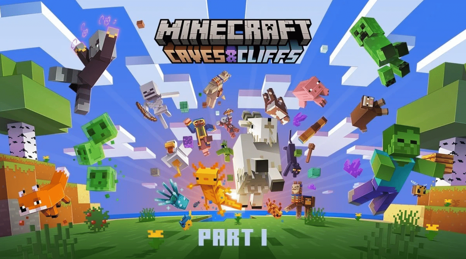 Minecraft arriva oggi l'ultimo aggiornamento Caves and Cliffs Parte 1