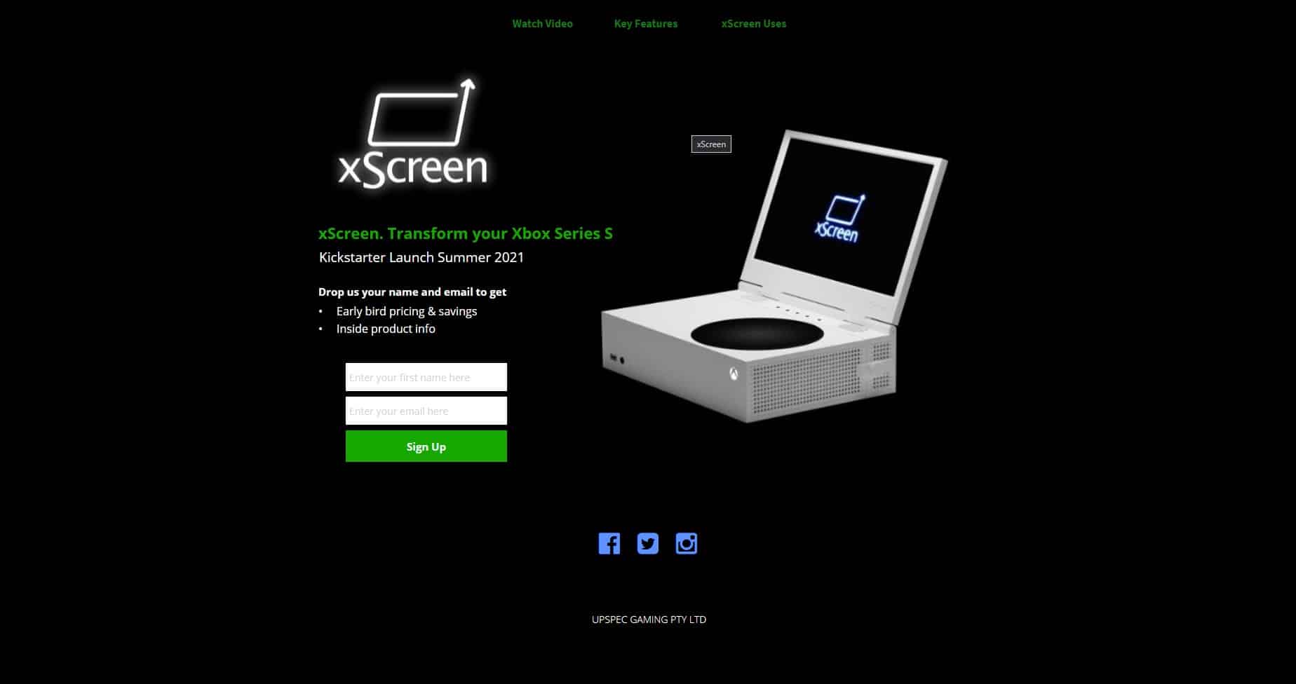 xScreen kickstarter