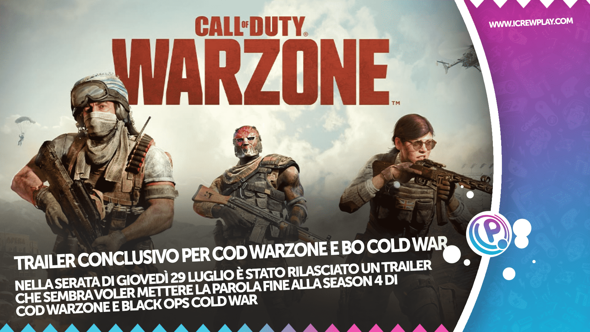 COD Warzone trailer conclusivo