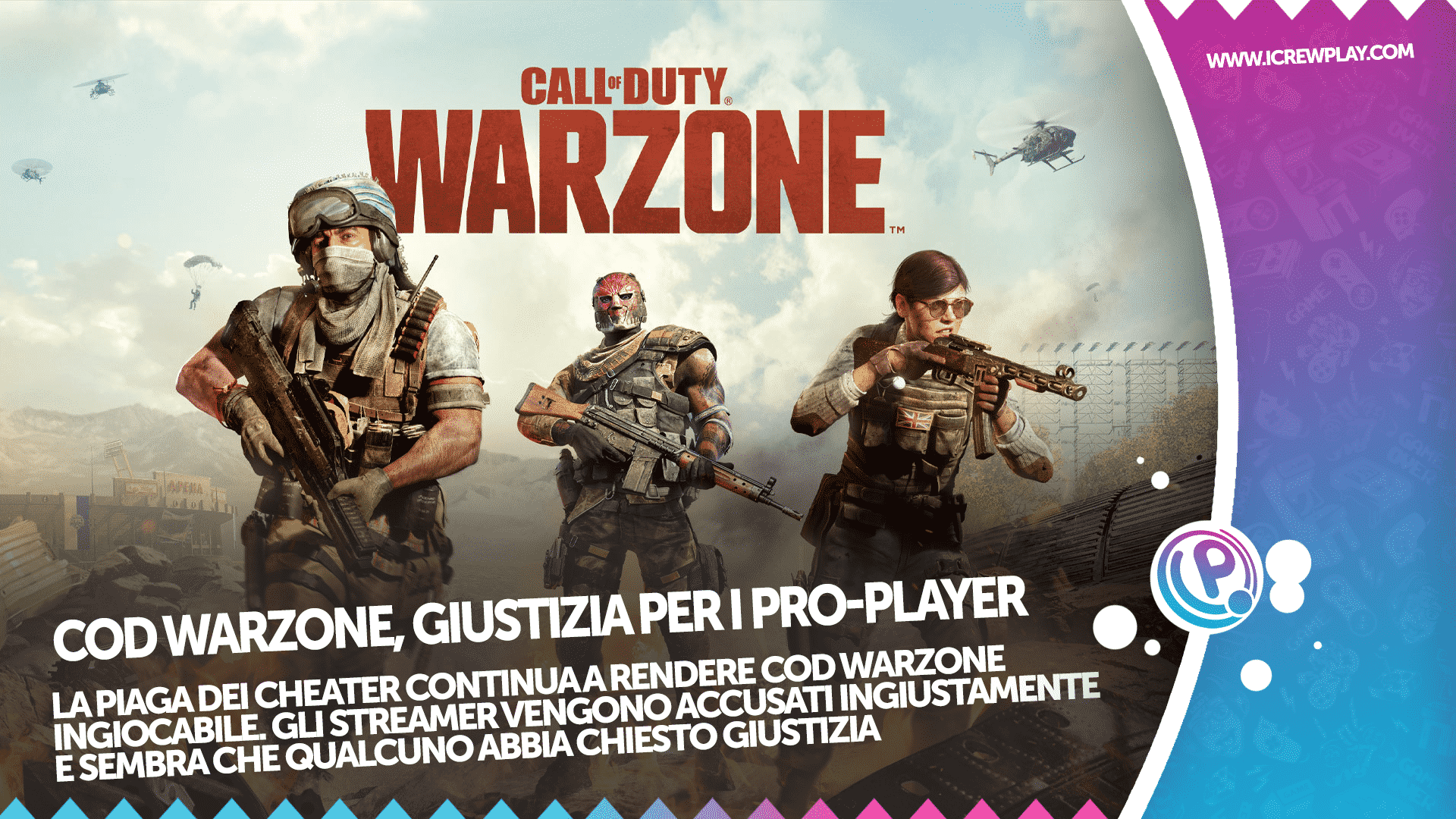 COD Warzone, streamer accusati ingiustamente di cheating