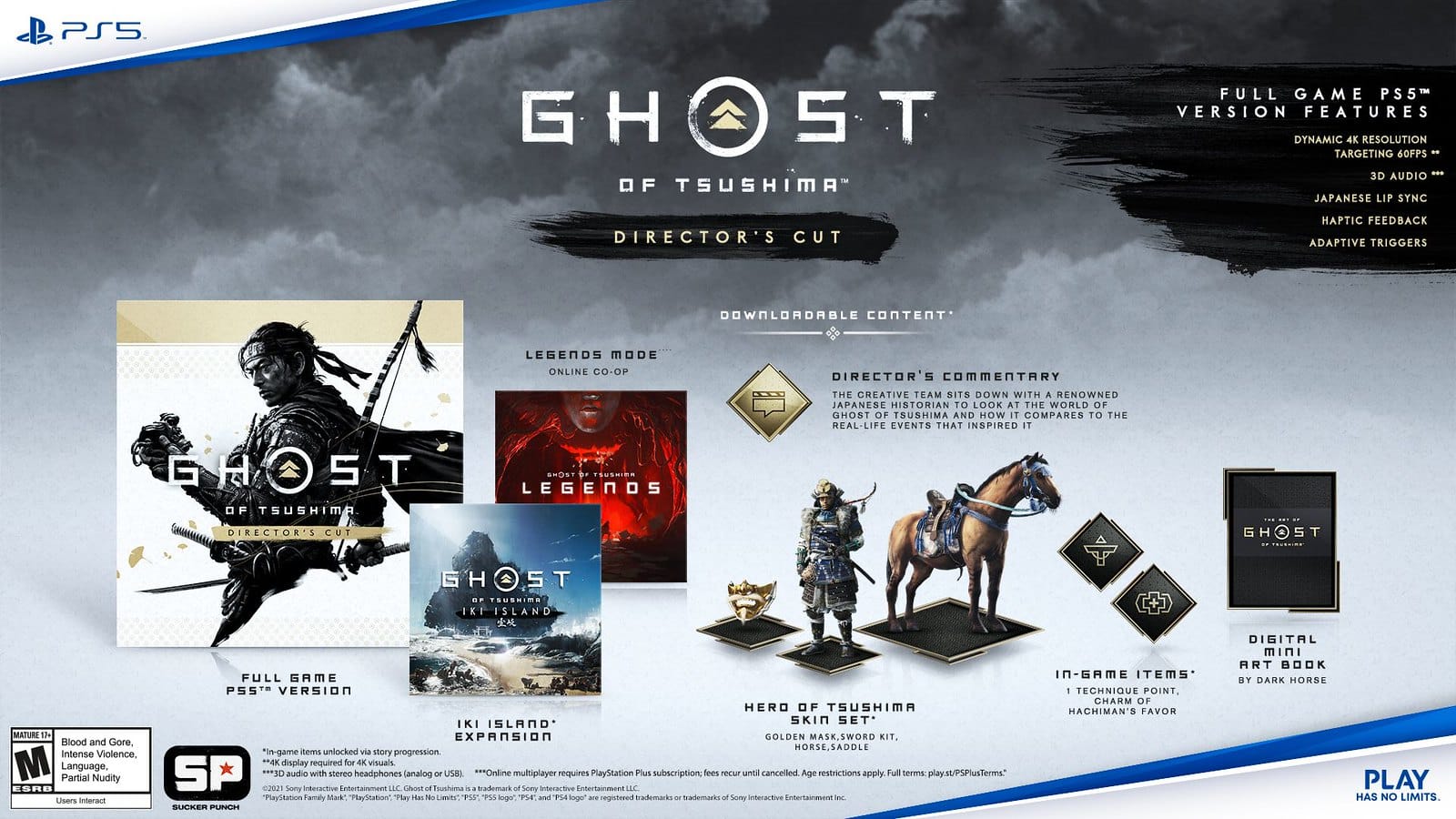 Ghost of Tsushima Director Cut Pre-Ordine