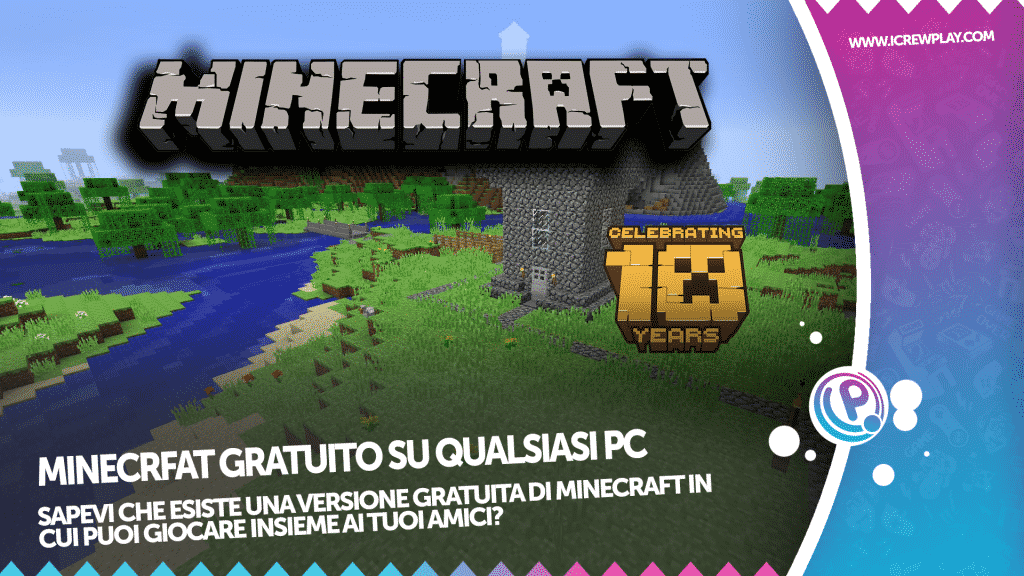 Giocare a minecraft gratuitamente su qualsiasi pc