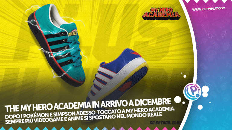 Scarpe my hero academia, arriveranno in italia a dicembre