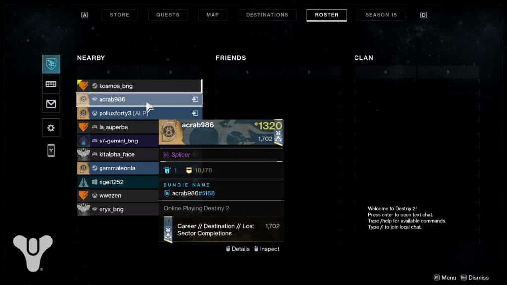 Destiny 2: Bungie mette le basi per il cross-play nell'ultimo Settimanale