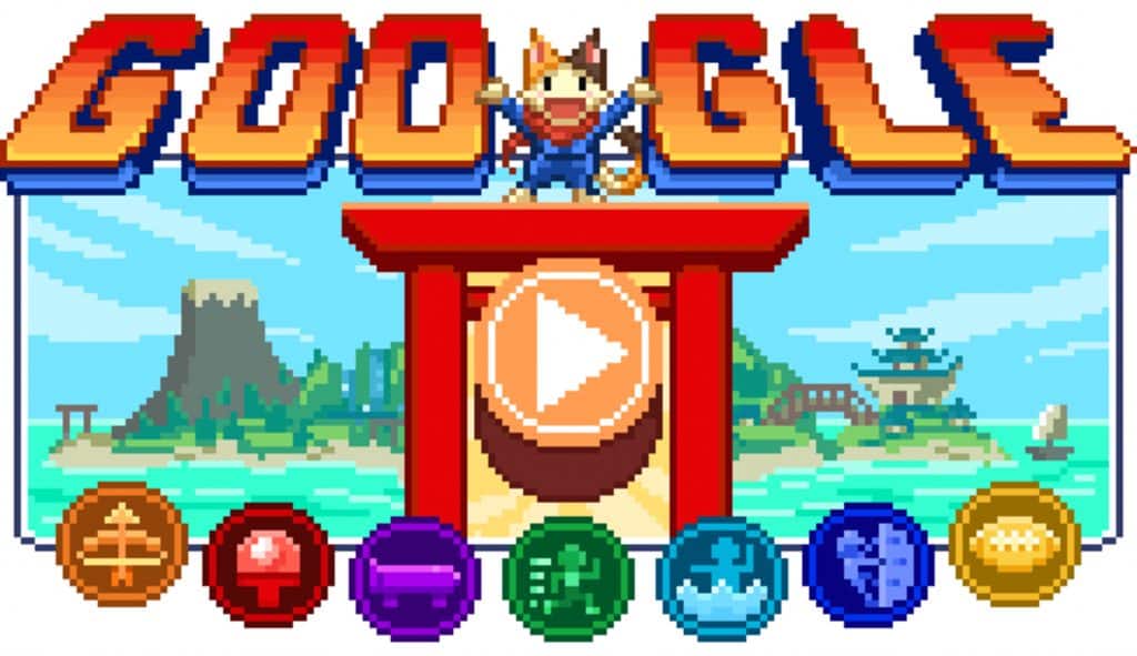 Doodle champion island games