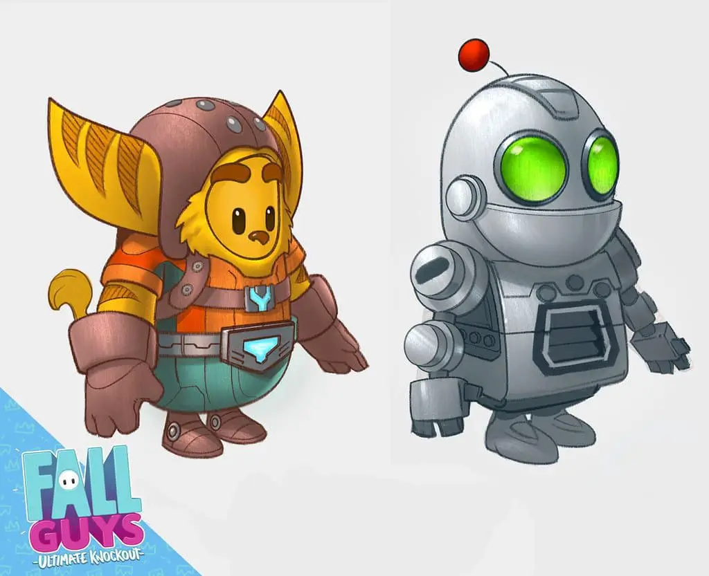 Fall Guys: dal 26 luglio arrivano Ratchet e Clank!