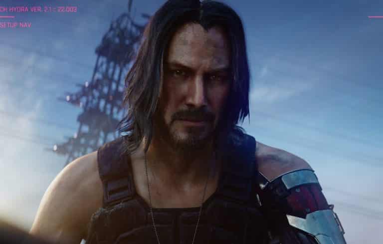 Keanu reeves non ha mai giocato a cyberpunk 2077