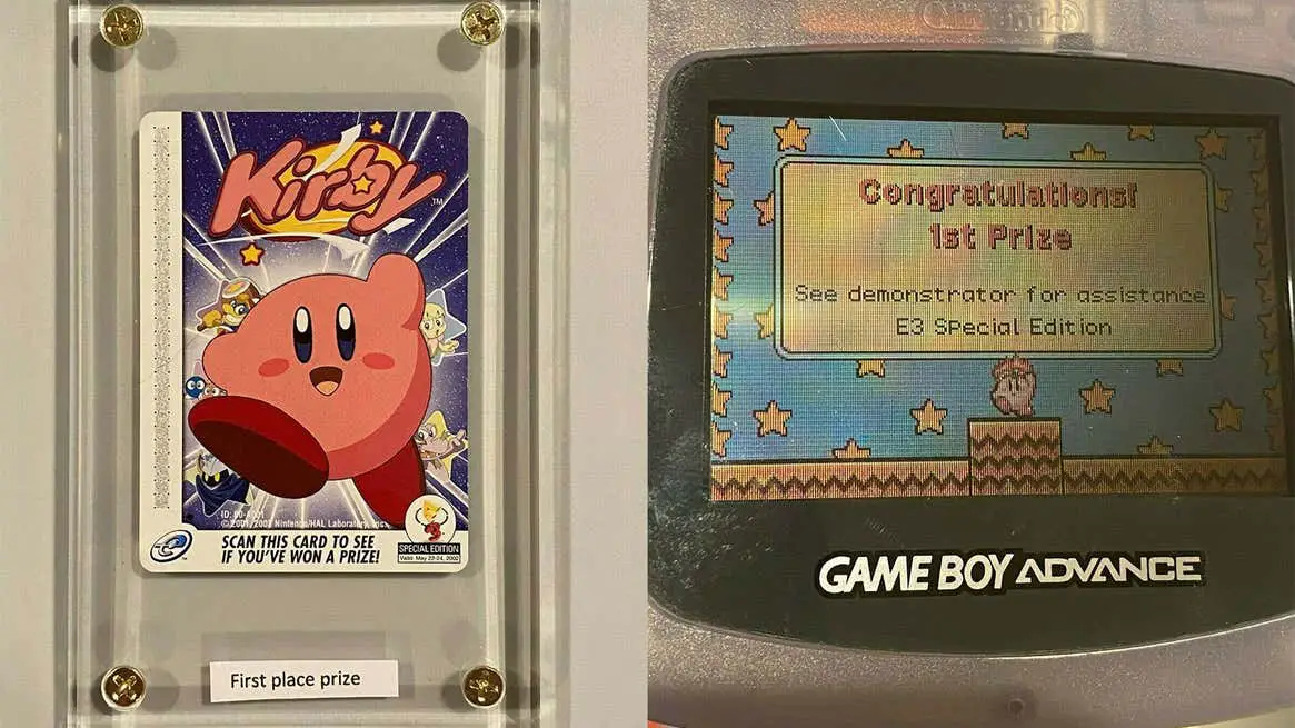 Kirby Winner Copertina Nintendo