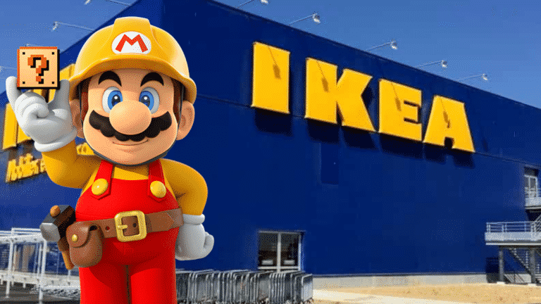 Nintendo switch super mario ikea