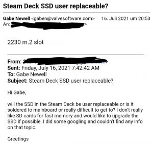 steam deck ssd