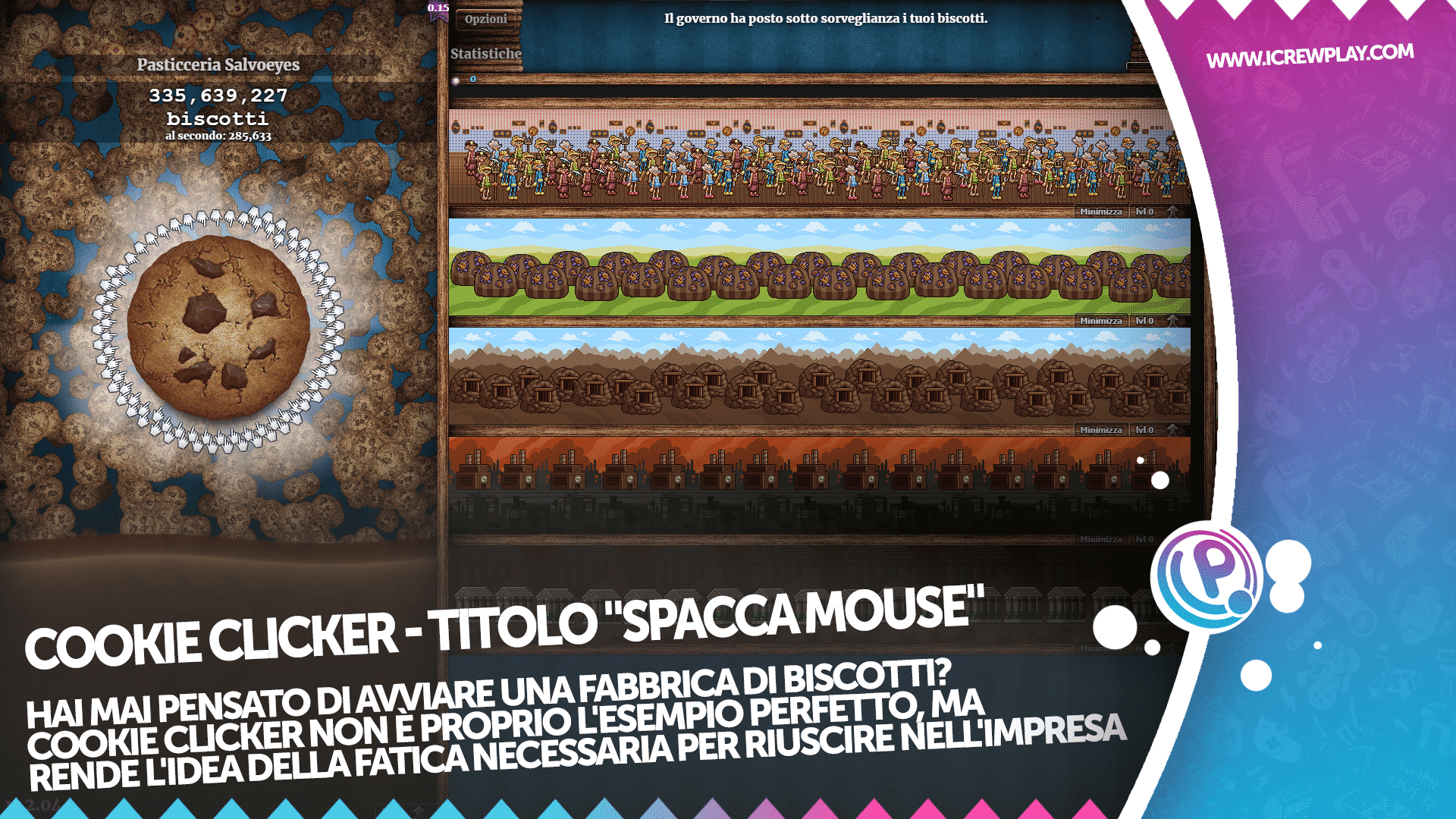 Cookie Clicker la recensione