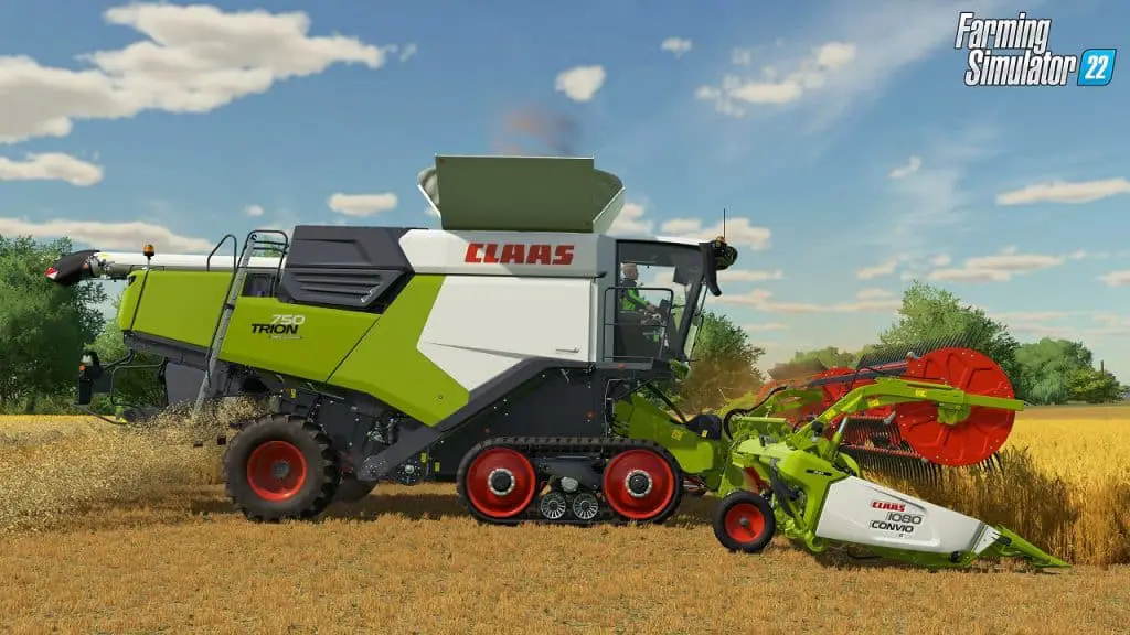 Farming Simulator 22 mietitrebbia CLAAS