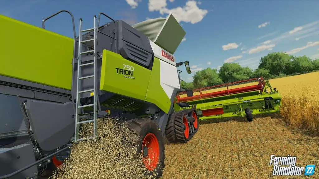 Farming Simulator 22 mietitrebbia CLAAS 