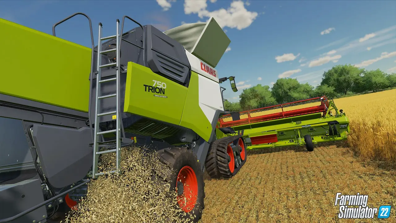 Farming Simulator 22 mietitrebbia CLAAS