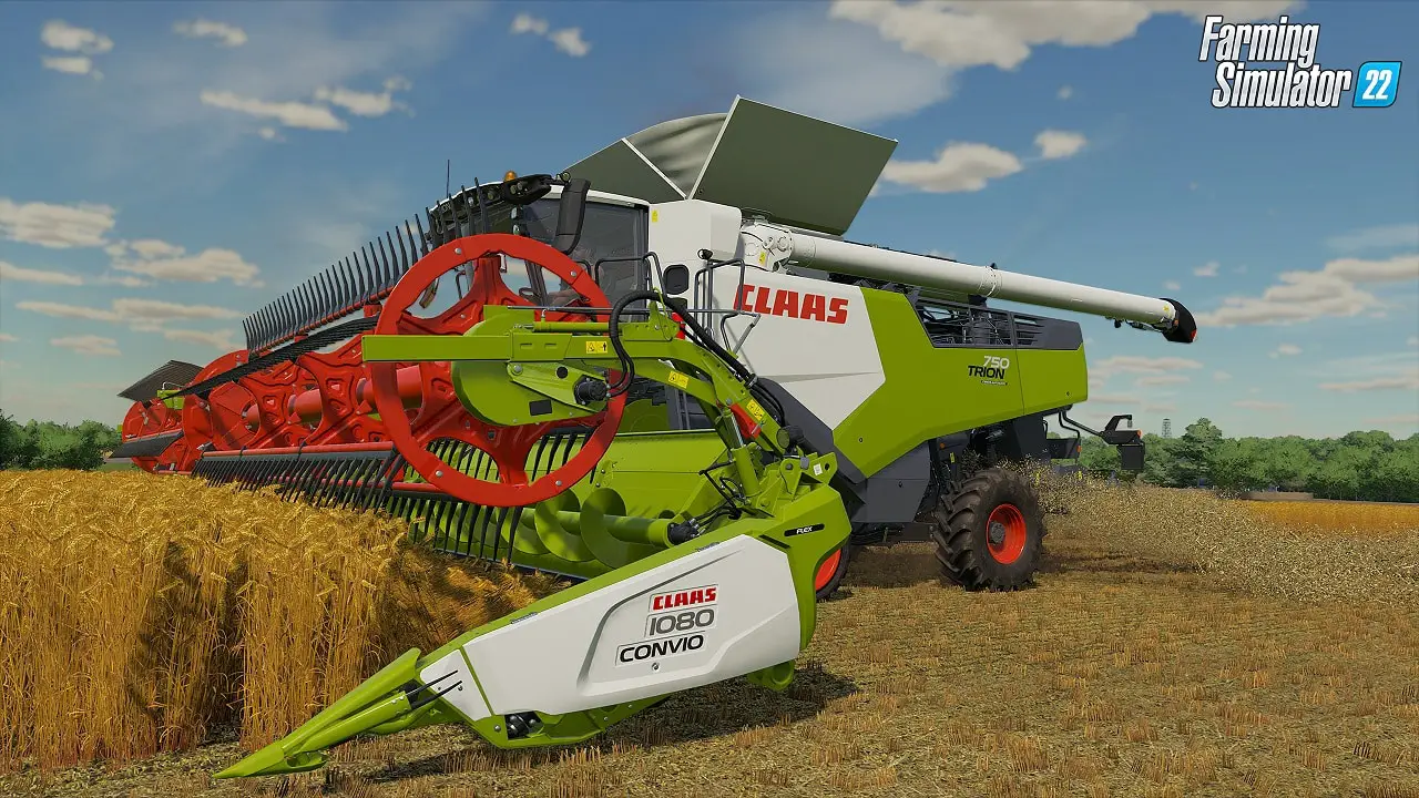 Farming Simulator 22 mietitrebbia CLAAS