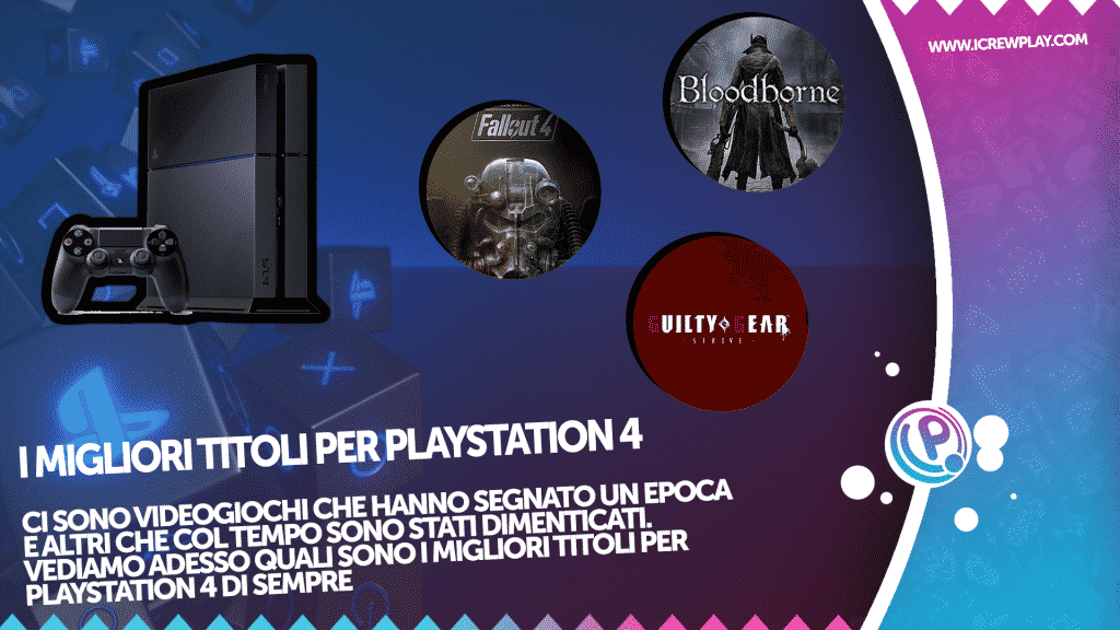 Copertina i migliori titoli per playstation 4