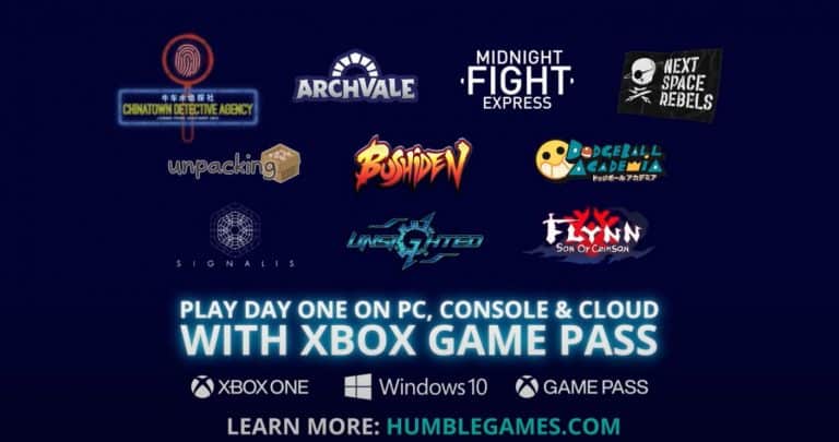 Humble Games Xbox Game Pass